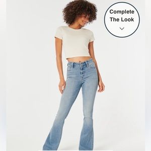 Women’s Hollister High Waisted Flare Jeans Size 5